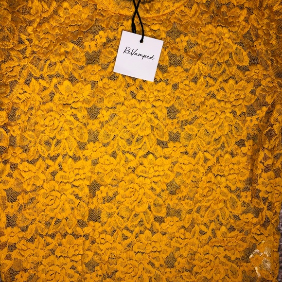 ReVamped Laced Mesh Top - Picture 3 of 5